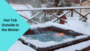 Hot Tub Outside in the Winter