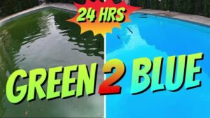 How Do I Turn My Pool Water From Green To Blue